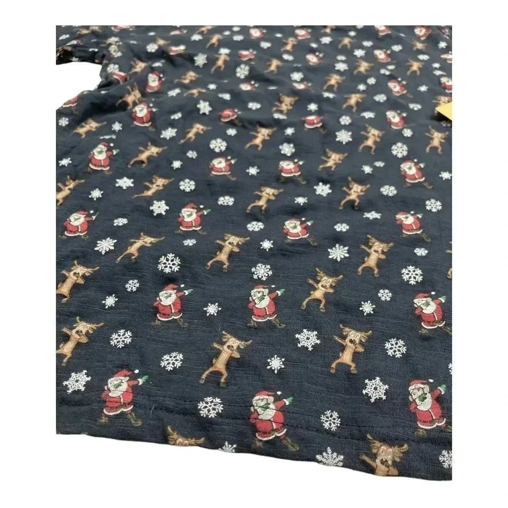 Free Planet Santa Reindeer Christmas Shirt
